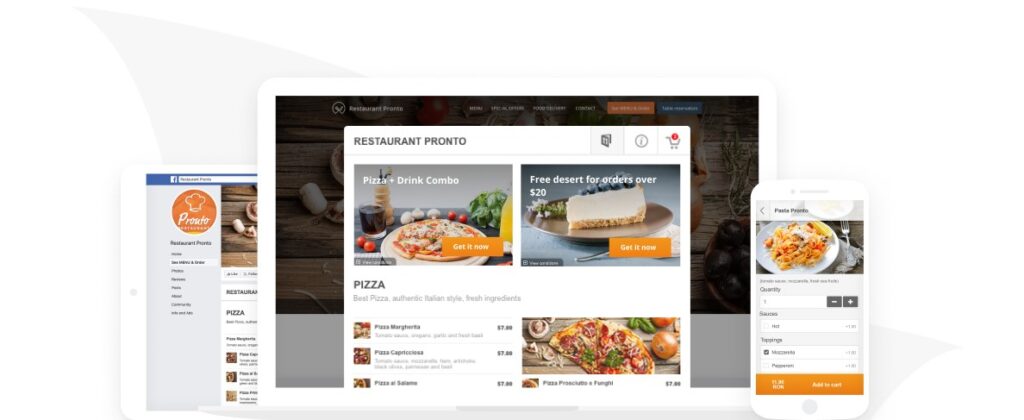 crop online food ordering system for restaurants